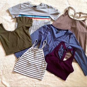 Large Forever21 Lot - 6 Size Small Tops